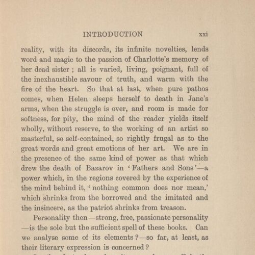 21 x 13.5 cm; 6 s.p. + XLVI p. + 1 s.p. + 555 p. + 7 s.p., l. 2 bookplate CPC on recto and C. P. Cavafy’s handwritten initi